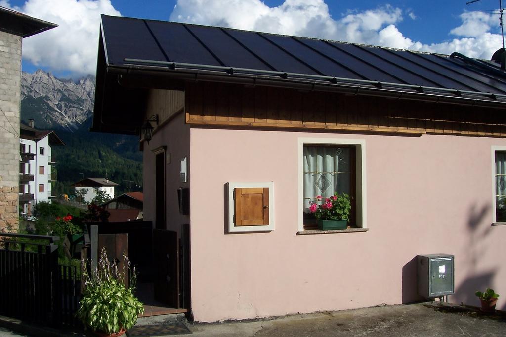 Fabbricato Indipendente Centro Apartman Lozzo Cadore Kültér fotó